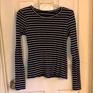 AMERICAN EAGLE Stripe Top M